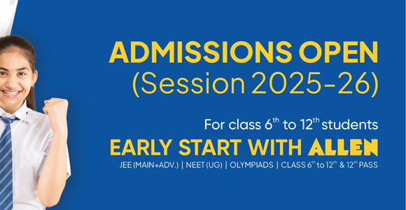 ALLEN Admission for Session 2025-26